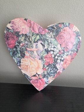 Floral Heart Trinket Box